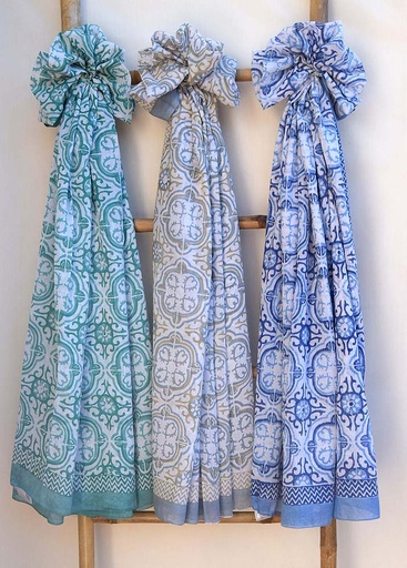 [4075170] PAREO ALGODÓN BLOCK PRINTNº14 180X110