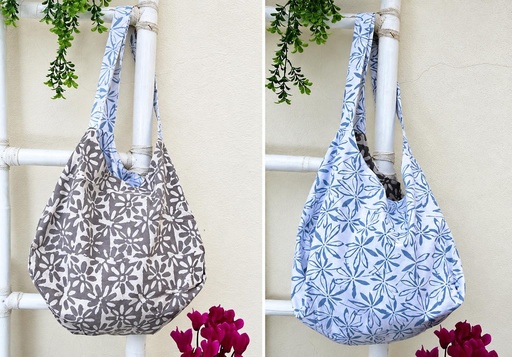 [4075163] BOLSA MAGIC REVERSÍVEL ALGODÃO 163