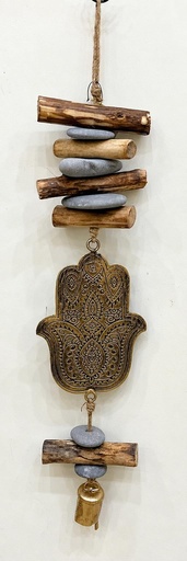 [1675616] MOVIL HAMSA METALPALO-PIEDRA
