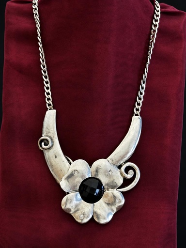 [0582005] NECKLACE METAL CRISTAL 005
