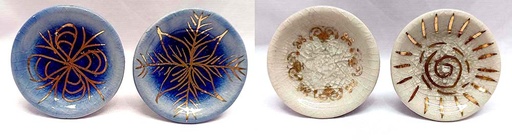 [1775022] TIRADOR CERÁMICA ORO MODELO 022