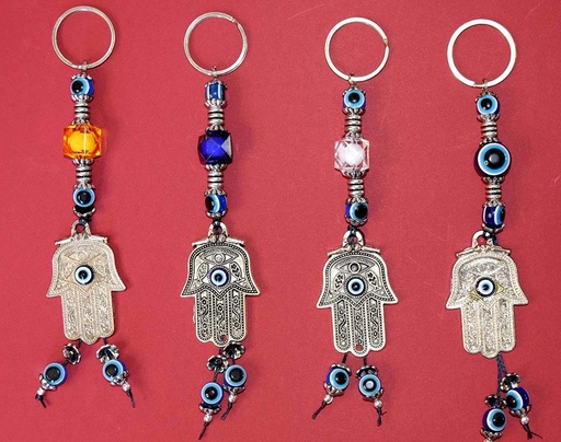[0585131] LLAVERO OJO TURCO HAMSA MODELO131