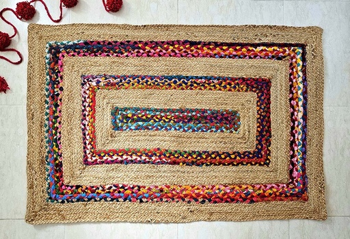 [5575402] ALFOMBRA MULT YUTE-SARI 80X120