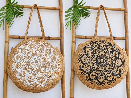 [4075251] BAG DE JUTE ESTAMPADO 45 CM 251
