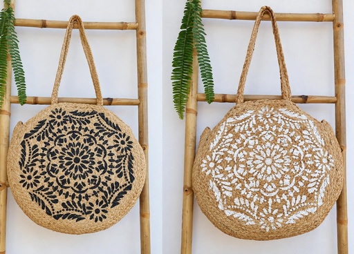 [4075253] BAG DE JUTE ESTAMPADO 45 CM 253