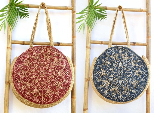 [4075254] BOLSO DE YUTE ESTAMPADO 45 CM 254