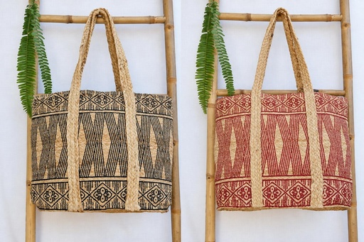 [4075255] BAG DE JUTE ESTAMPADO45X35 CM 255