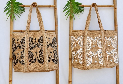 [4075257] BOLSO DE YUTE ESTAMPADO45X35 CM 257