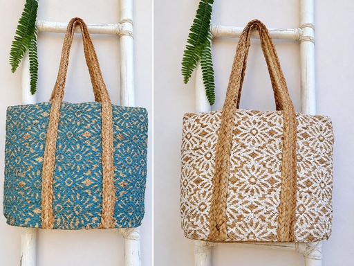 [4075258] SAC DE JUTE ESTAMPADO45X35 CM 258
