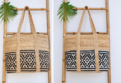 [4075259] BOLSA DE JUTA ESTAMPADO45X35 CM 259