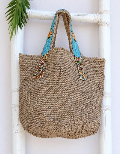[4075802] BAG NUPUR DE JUTE CON CUENTAS 33