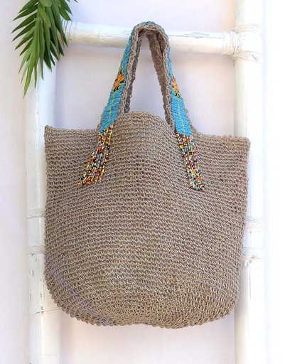 [4075802] SAC NUPUR DE JUTE CON CUENTAS 33