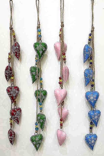 [1675640] MOVIL 5 CORAZONES METAL 60 CM